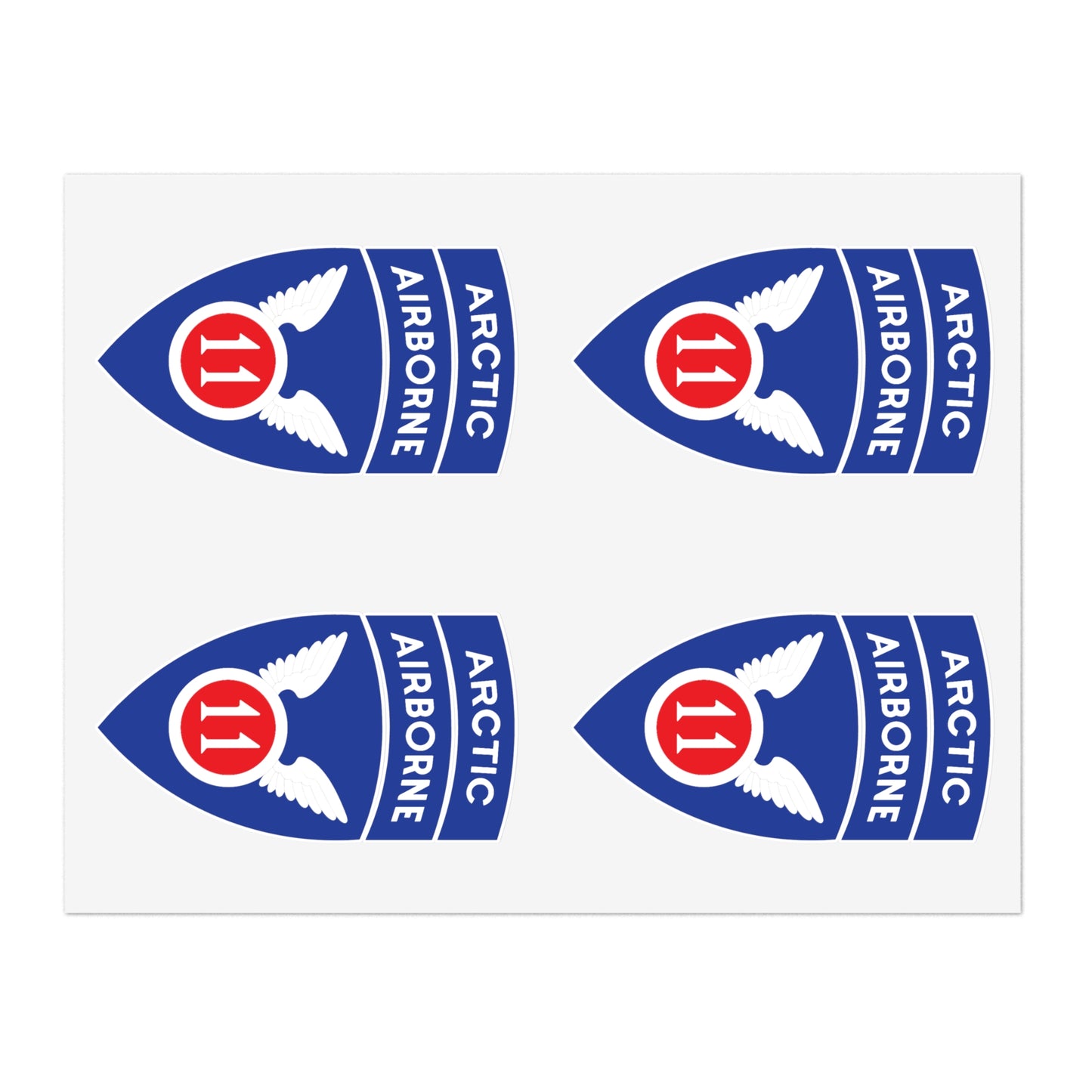 11th ABN DIV Indoor Sticker Sheets