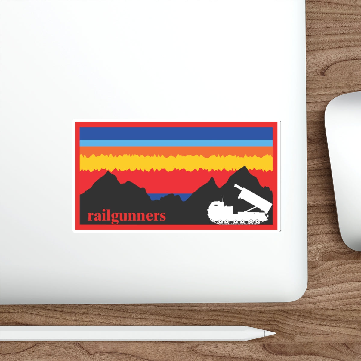 41FAB RAILGUNNERS Die-Cut Stickers