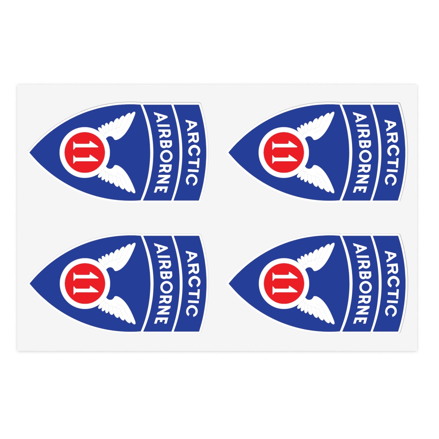 11th ABN DIV Indoor Sticker Sheets