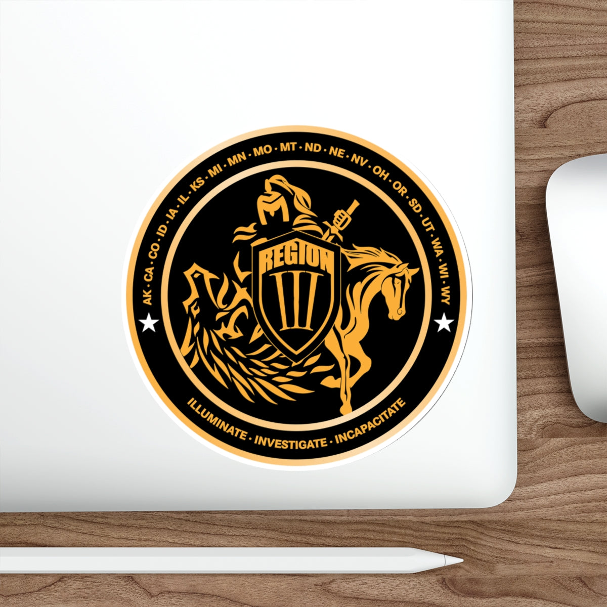 REGION III Battalion Stickers