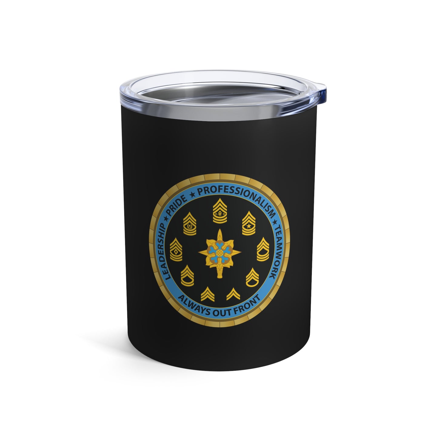 USAICOE NCOA Insulated 10oz Tumbler (HAND WASH ONLY)