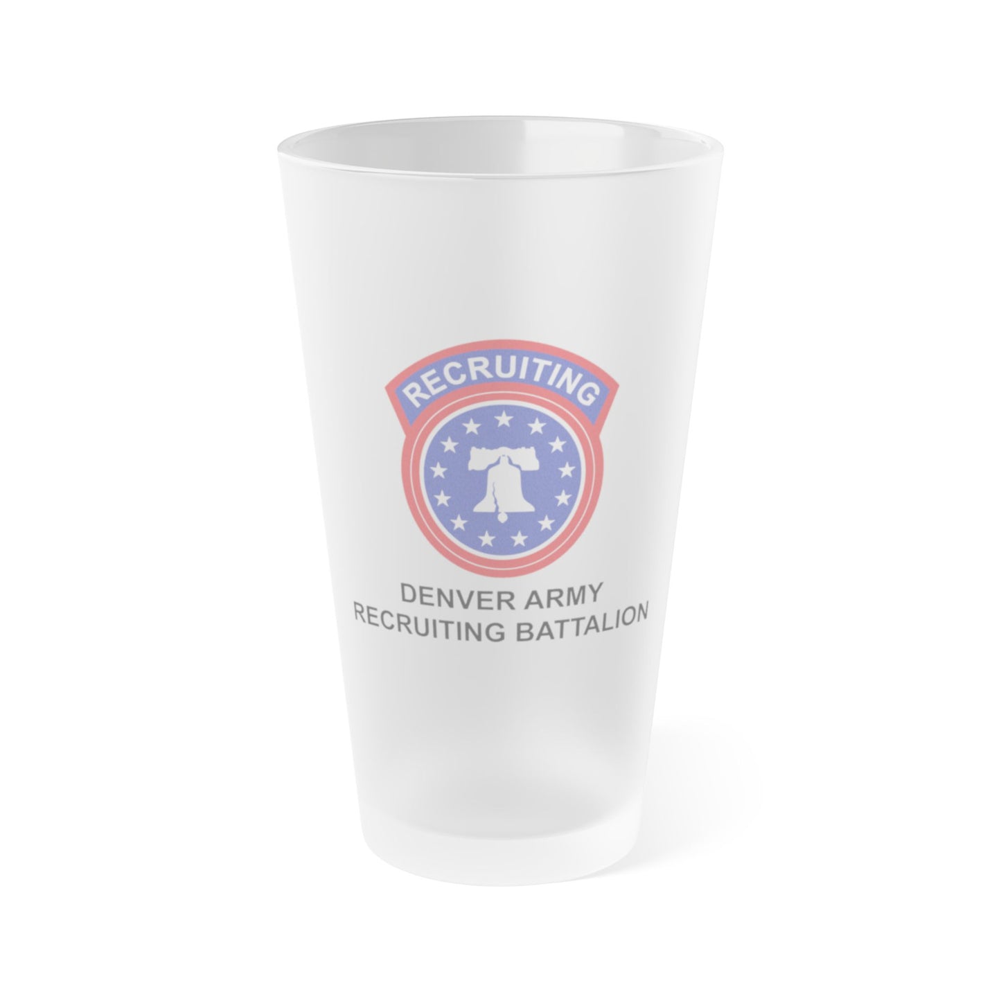 DARB Frosted Pint Glass (USAREC)