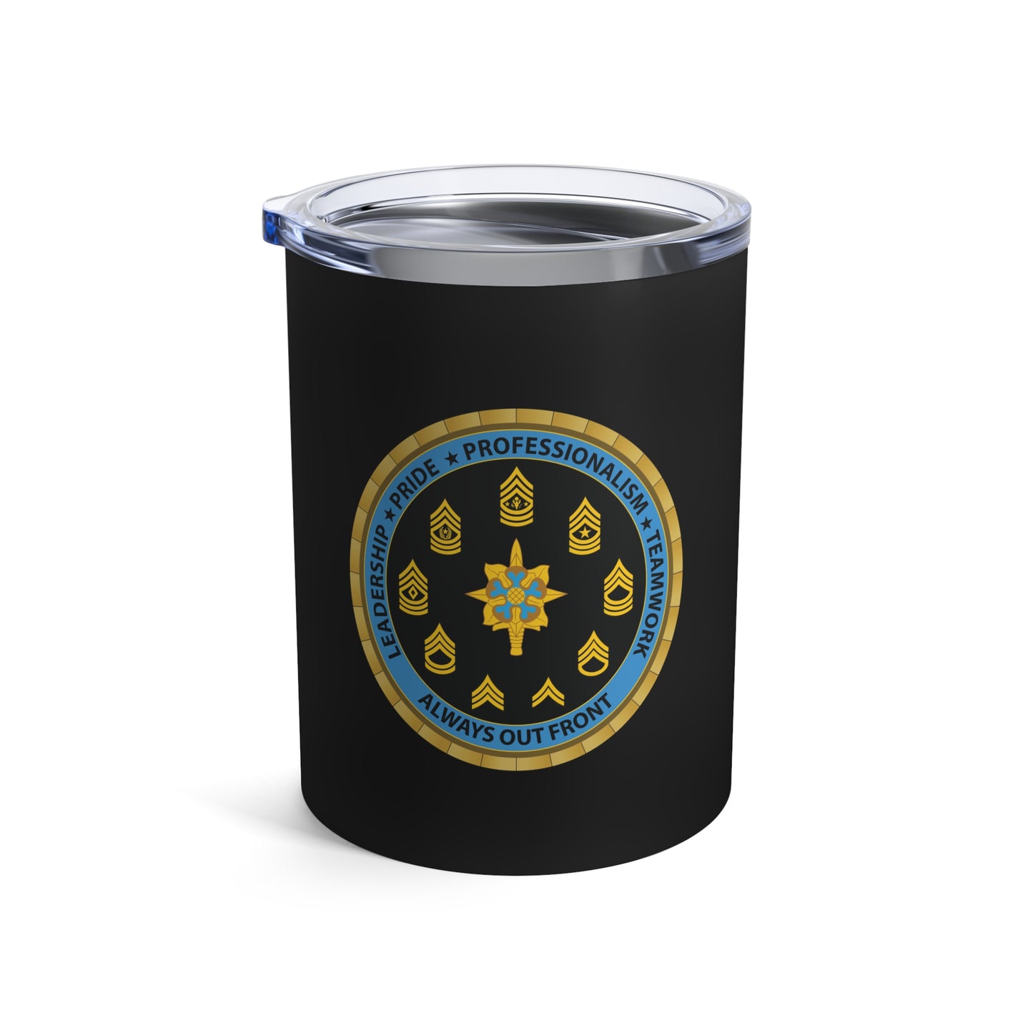 USAICOE NCOA Insulated 10oz Tumbler (HAND WASH ONLY)
