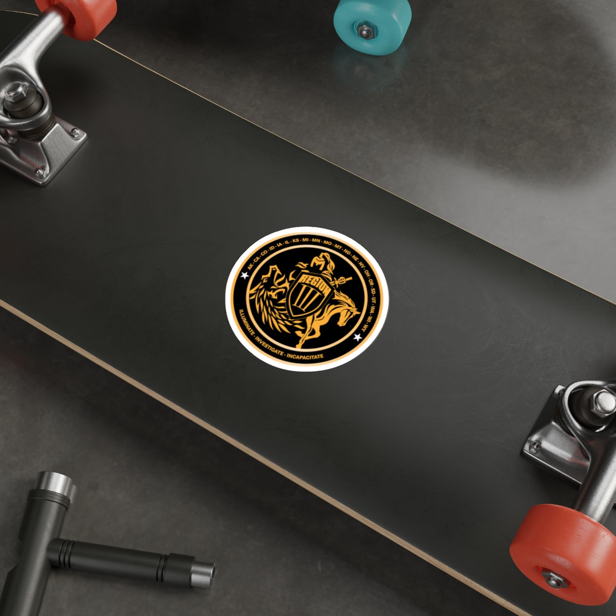 REGION III Battalion Stickers