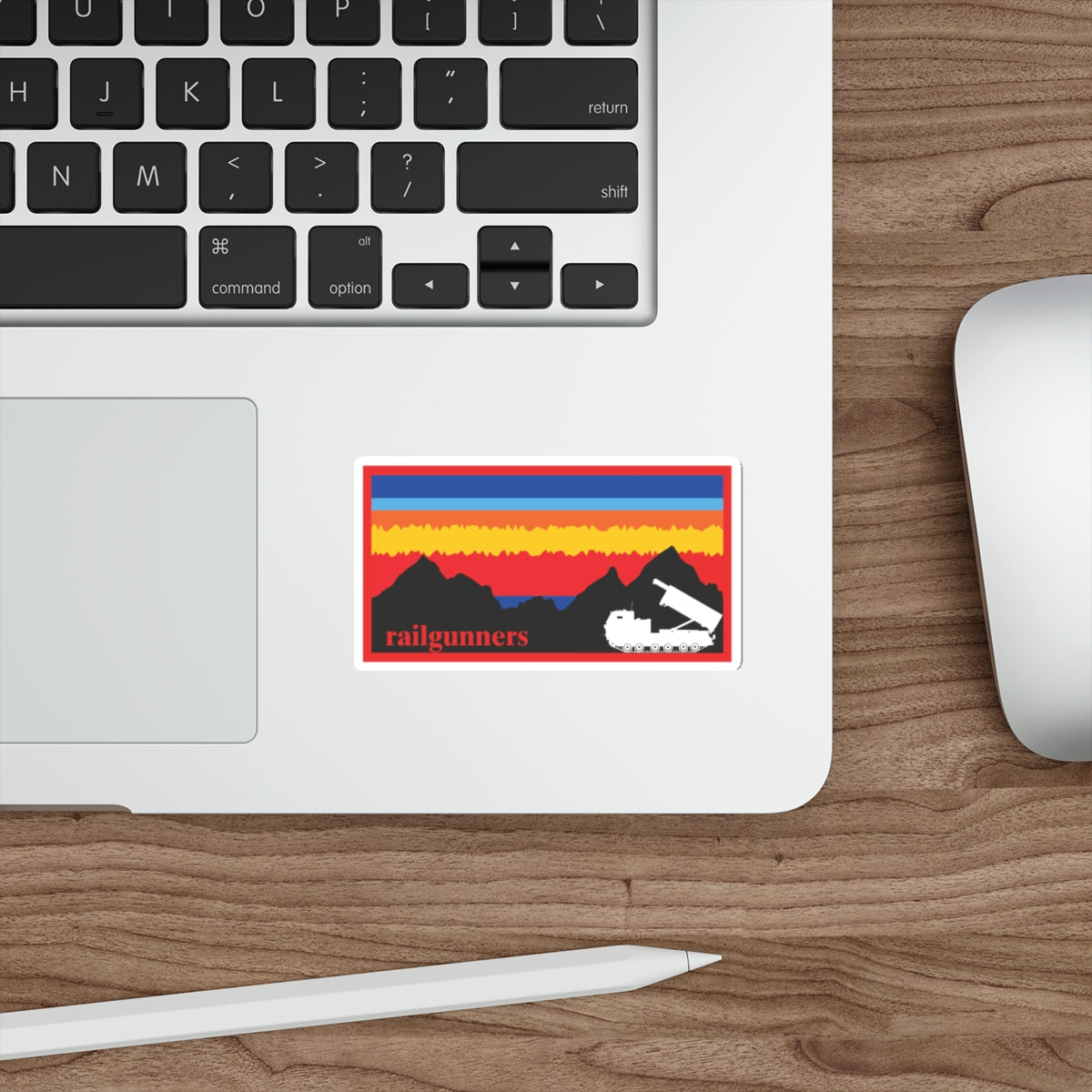 41FAB RAILGUNNERS Die-Cut Stickers