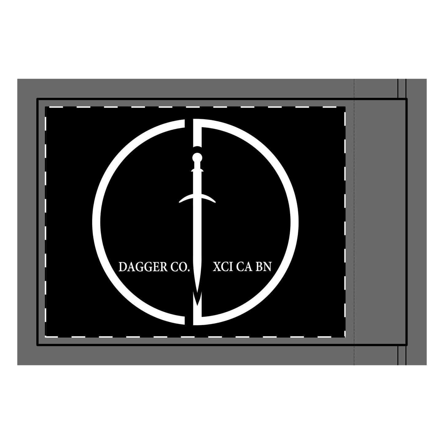 Dagger Co. Double-Sided Flag - Bold Outdoor Banner for Adventurers and Gamers
