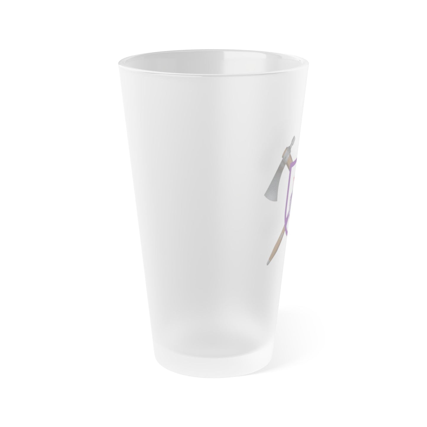 97 CA BN Frosted Pint Glass--DUI+PH (HAND WASH ONLY)