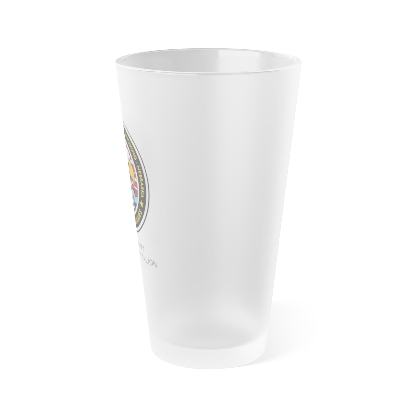 ICRC Frosted Pint Glass