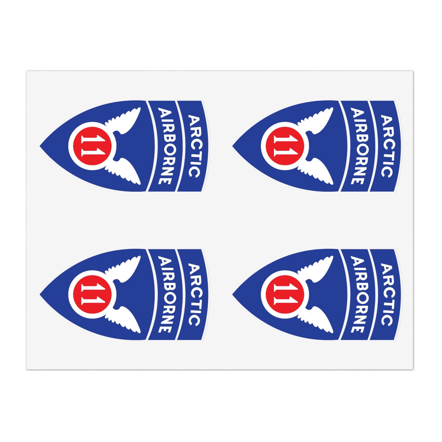 11th ABN DIV Indoor Sticker Sheets