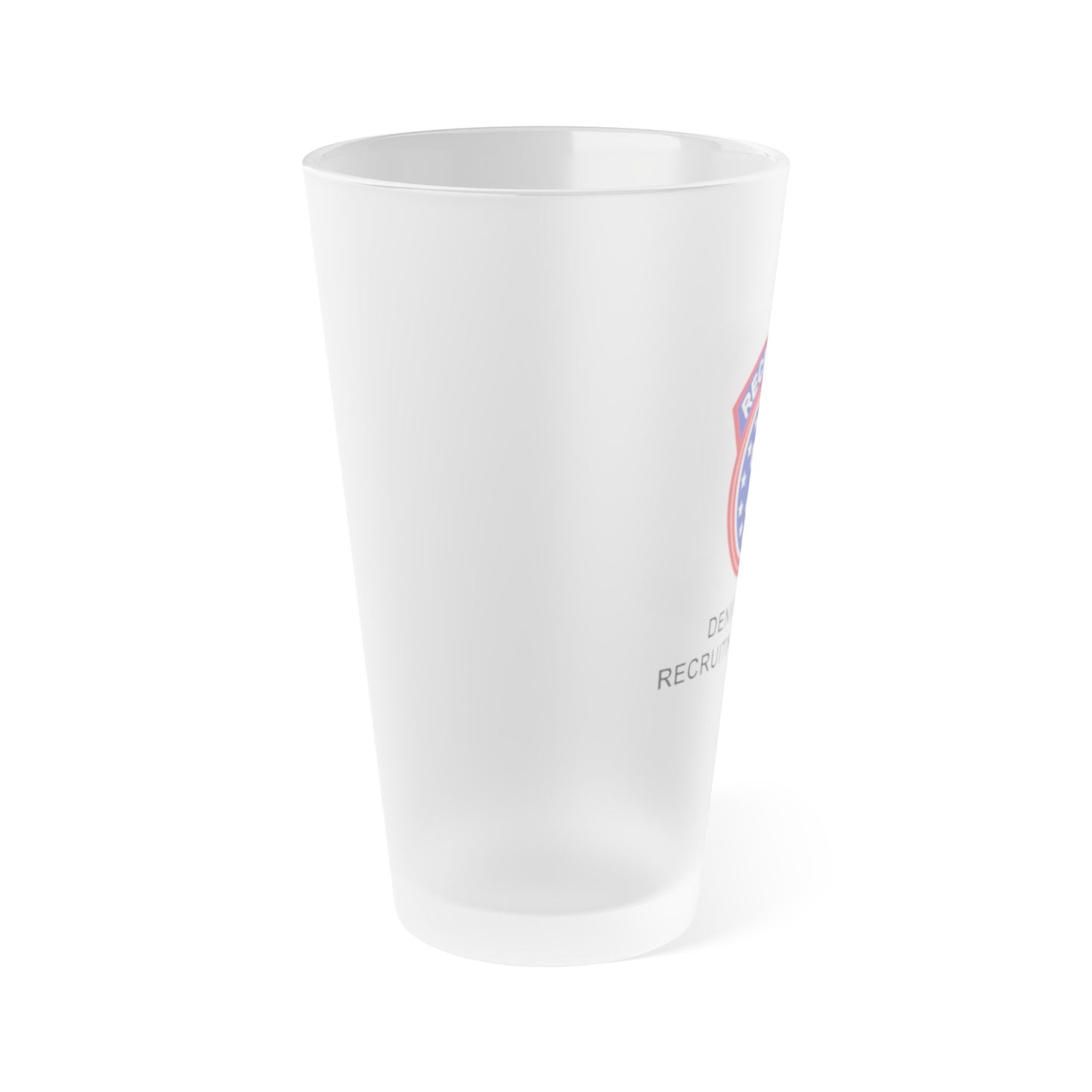 DARB Frosted Pint Glass (USAREC)