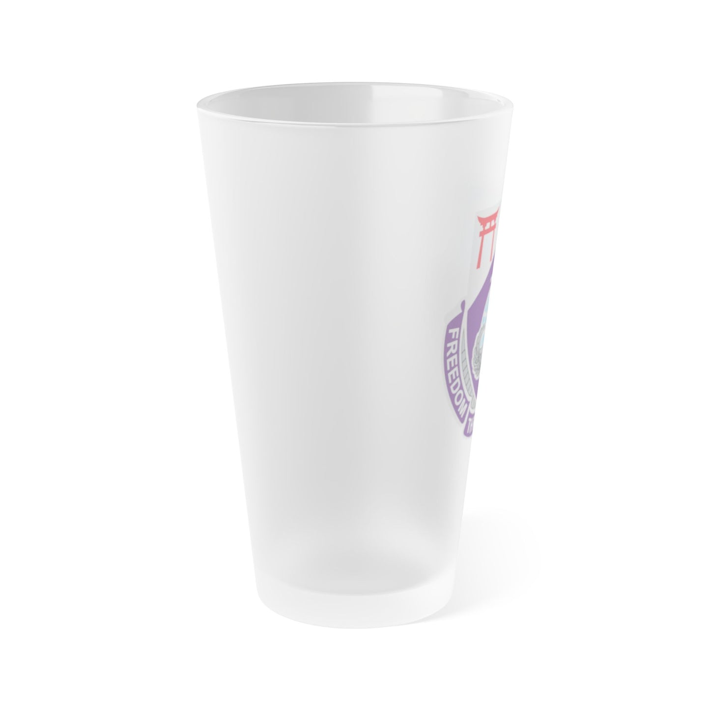 97 CA BN Frosted Pint Glass--DUI (HAND WASH ONLY)