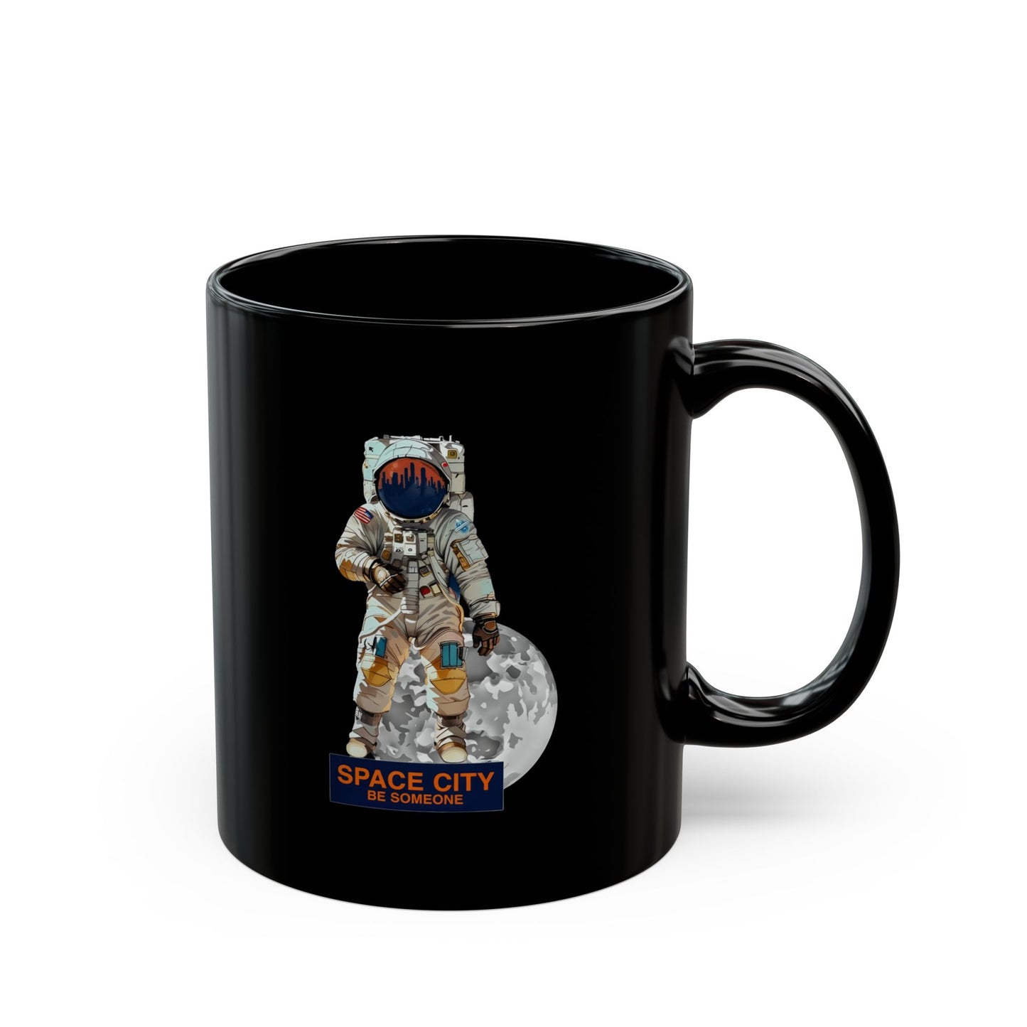 HARB Black Coffee Mug