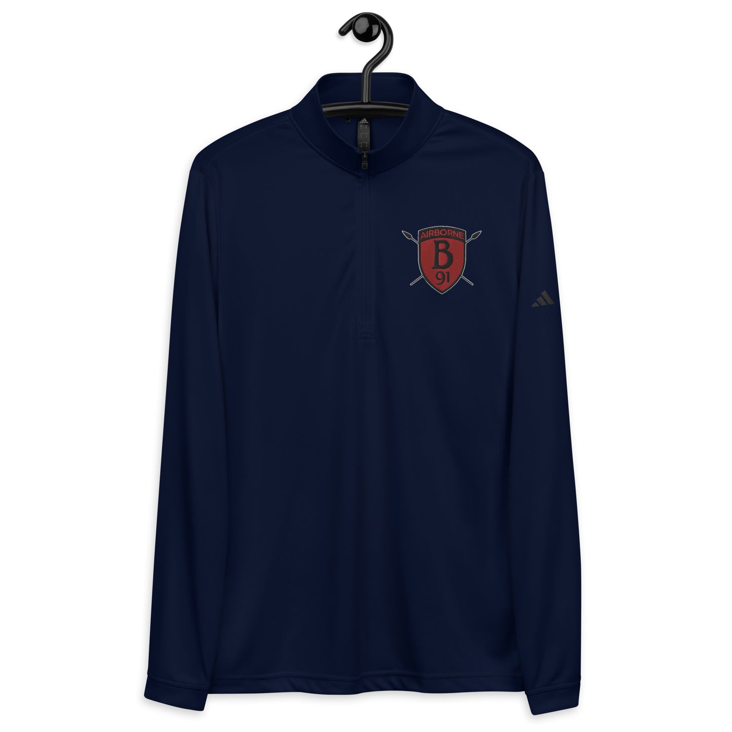 Blackbeard Embroidered Adidas Quarter Zip