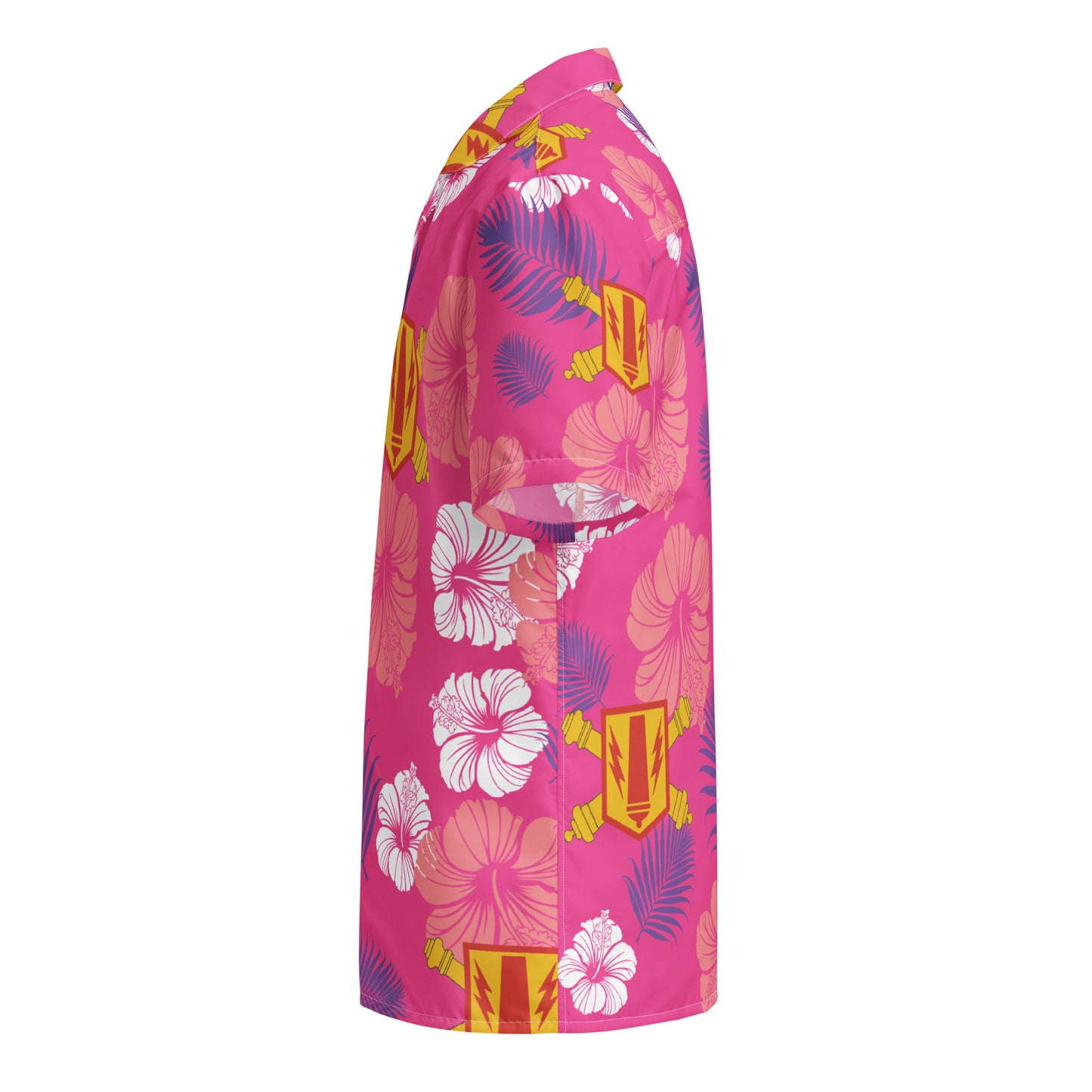 41FAB Hawaiian Shirt (Pink-100% polyester)