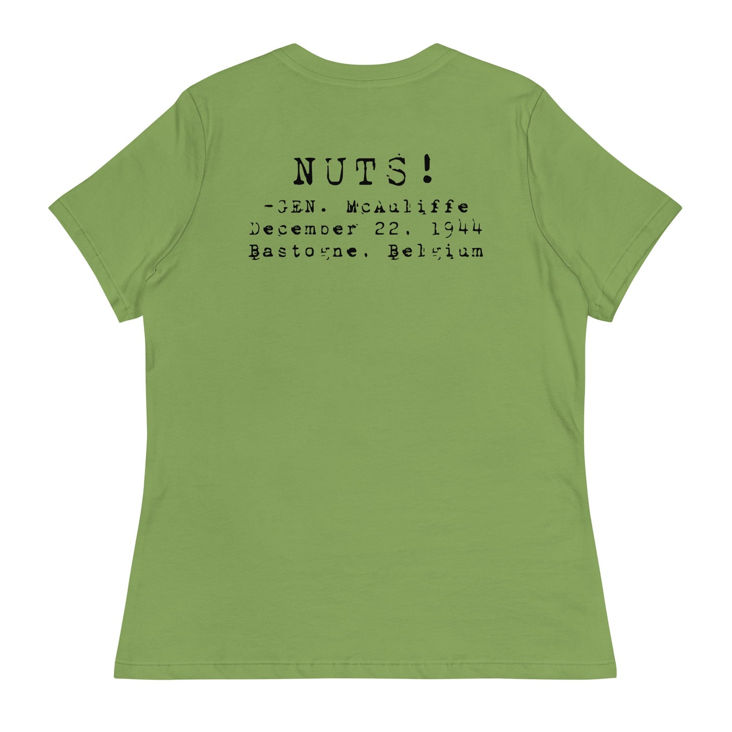 Bastogne "NUTS!" Off-Duty Shirt (Women's)