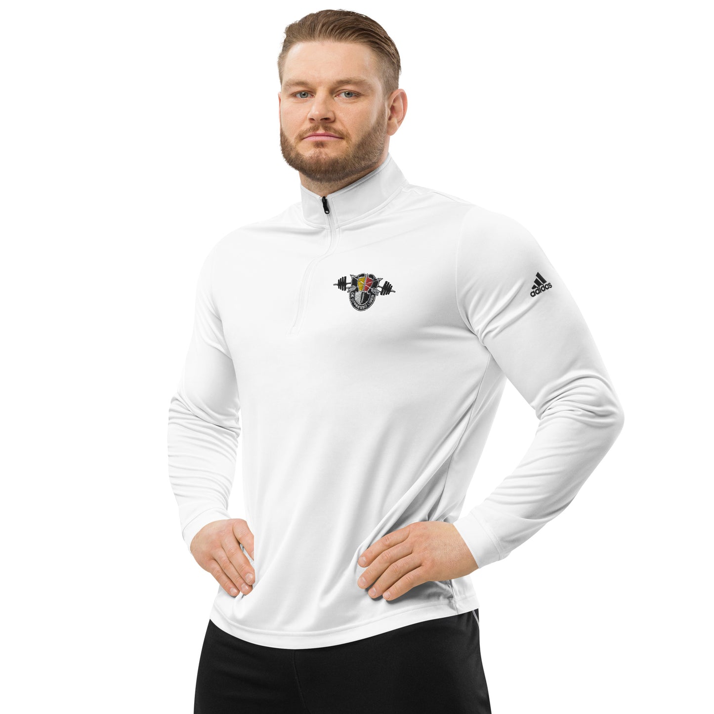 3SFG HP Embroidered Addidas Quarter-Zip