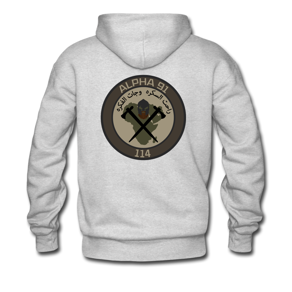CAT 114 Hoodie - ash