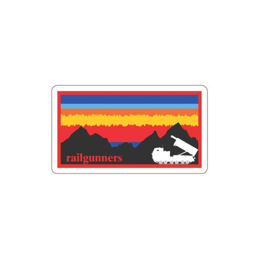 41FAB RAILGUNNERS Die-Cut Stickers