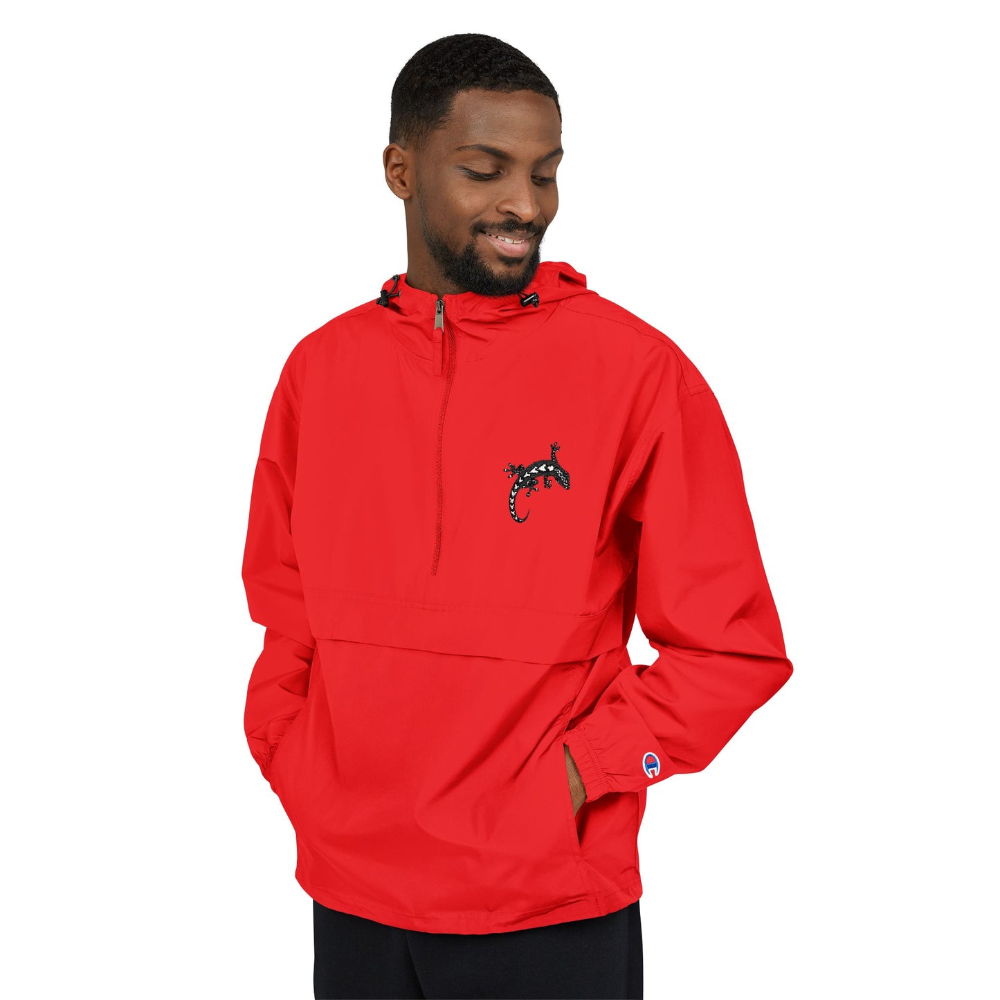REGION VI Embroidered Champion Packable Jacket