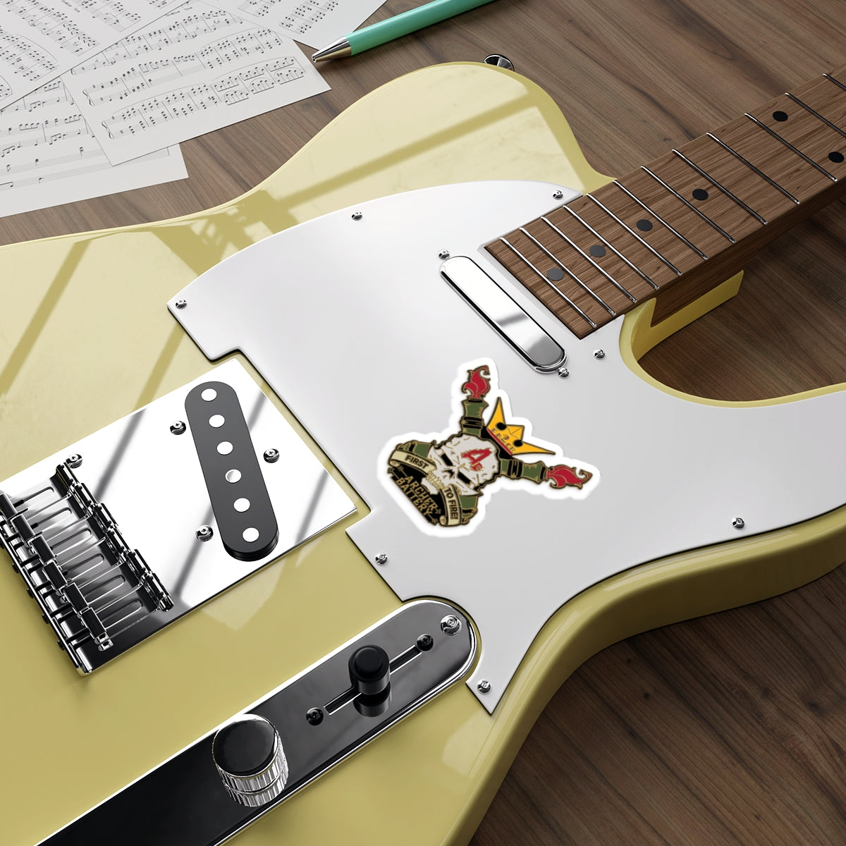 FA 2 CR Archer Co Die-Cut Stickers