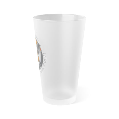 D/92 CA Frosted Pint Glass