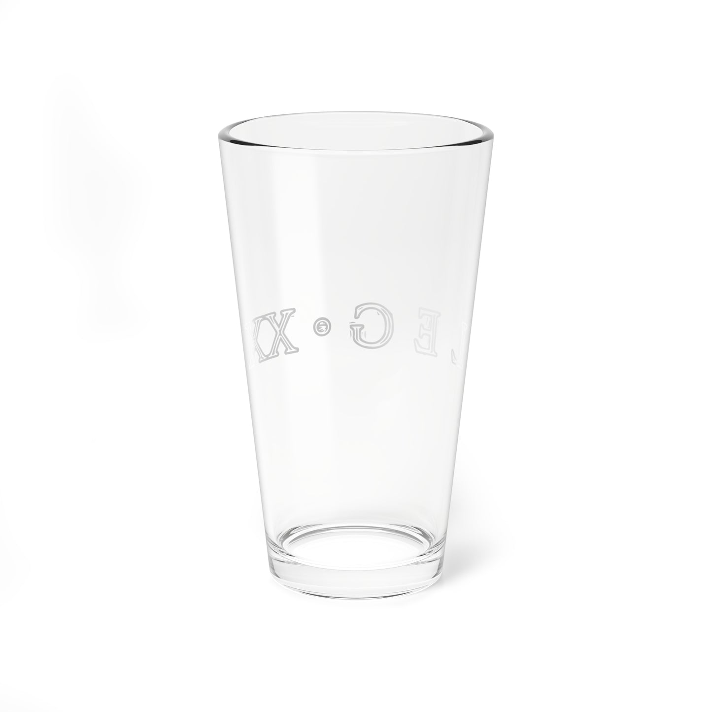 Legion 16 oz. Pint Glass (Top Rack Safe)