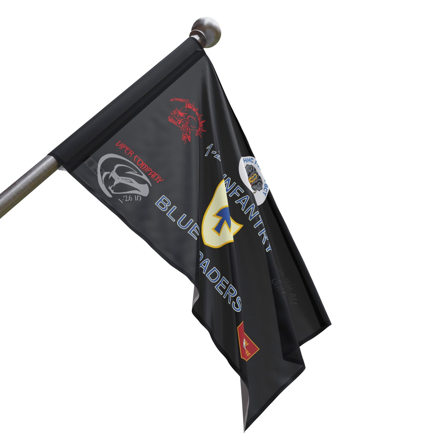 1-26 Single-Sided Team Room Flag (Battalion and Companies)