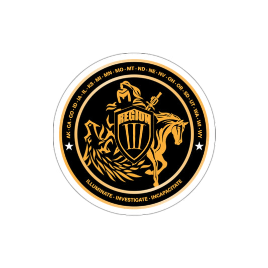 REGION III Battalion Stickers