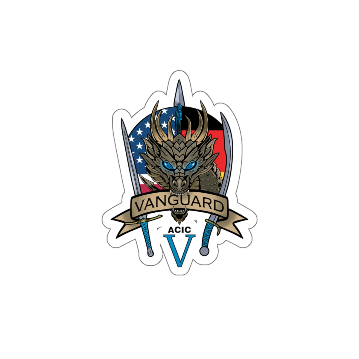 ACIC Region V Vanguard Die-Cut Stickers