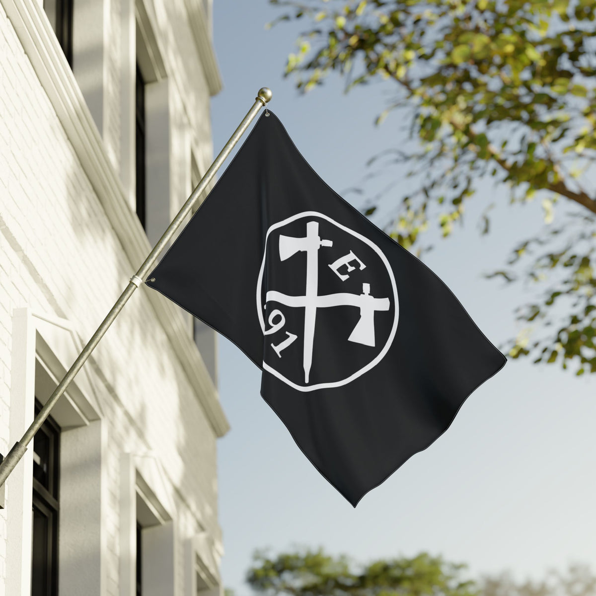 E/91 CA Double Sided Flag (v1)