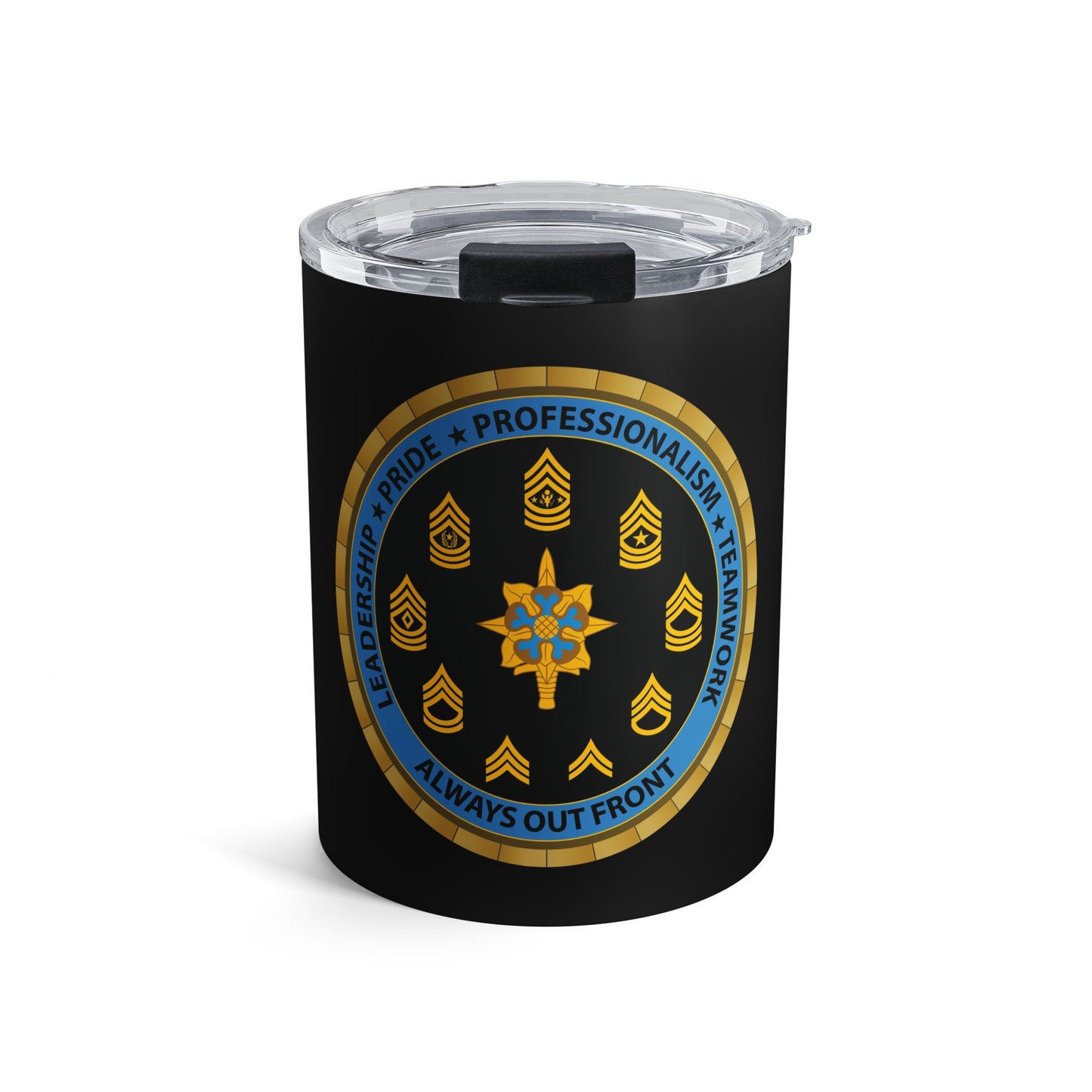 USAICOE NCOA Insulated 10oz Tumbler (HAND WASH ONLY)
