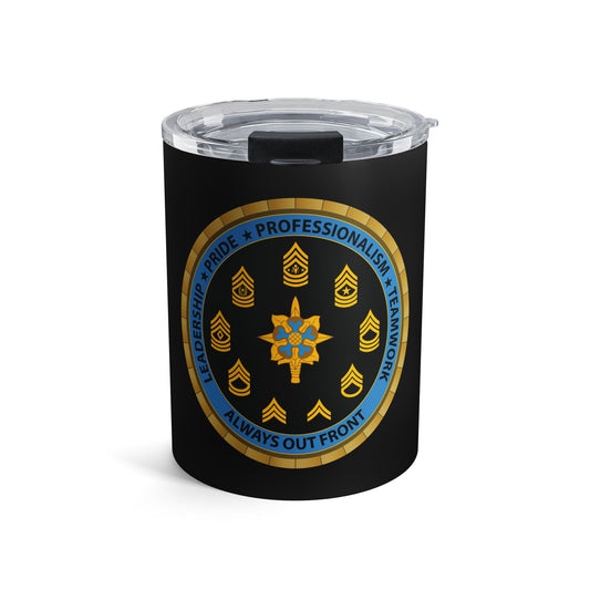 USAICOE NCOA Insulated 10oz Tumbler (HAND WASH ONLY)