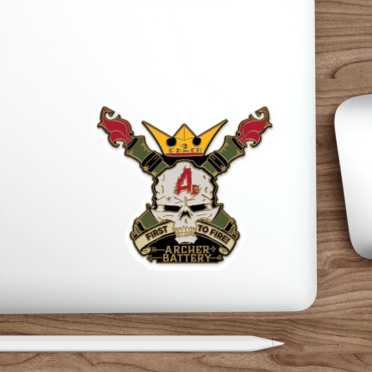 FA 2 CR Archer Co Die-Cut Stickers