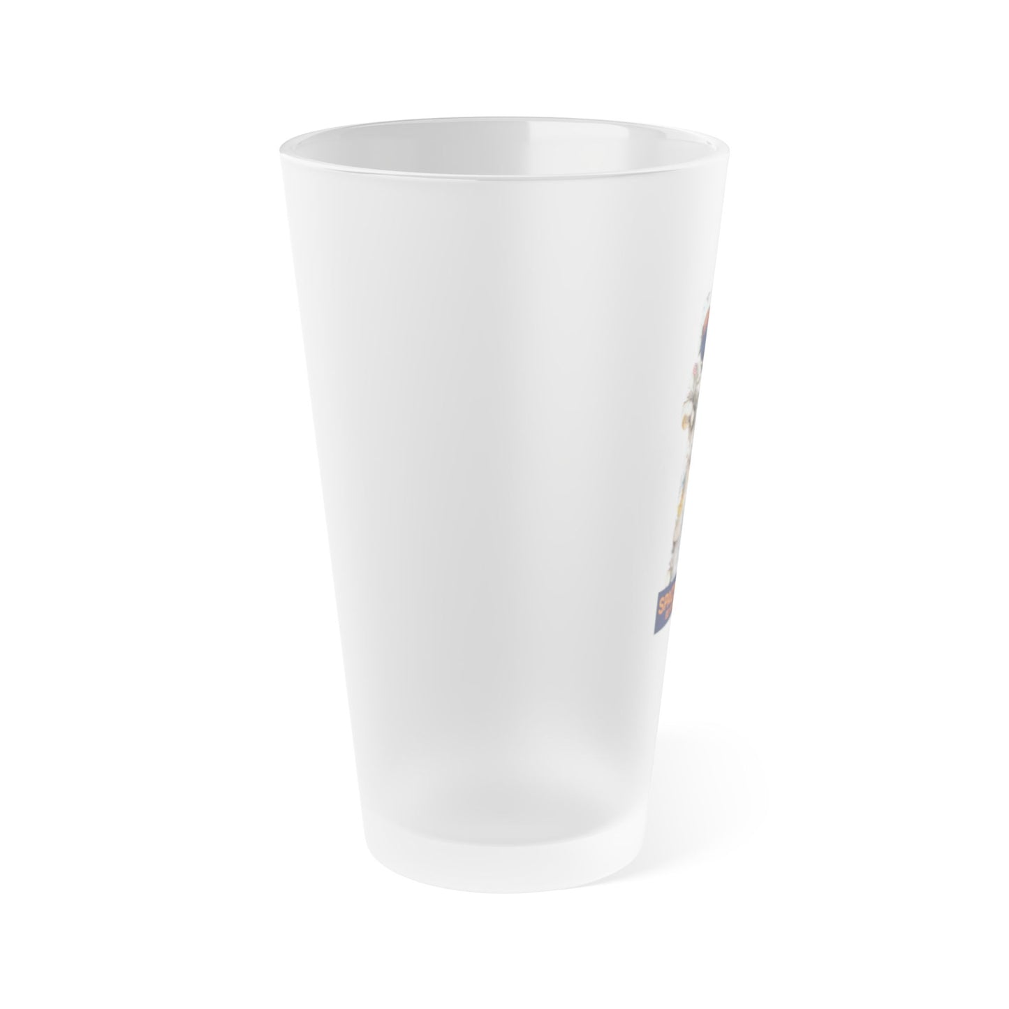 HARB Frosted Pint Glass