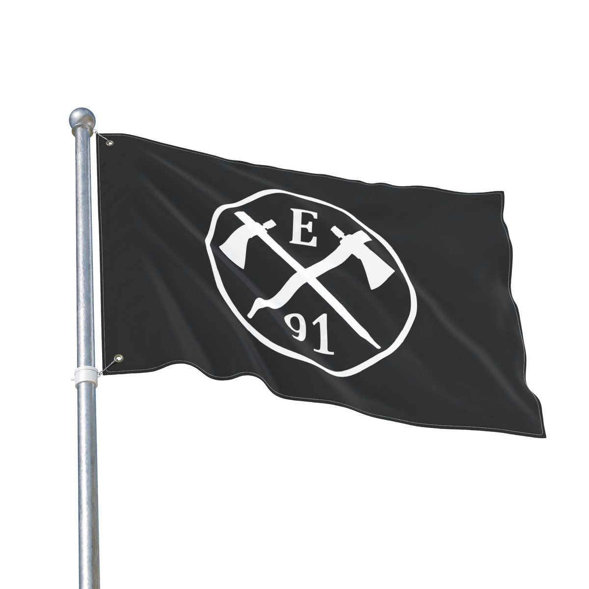 E/91 CA Double Sided Flag (v1)