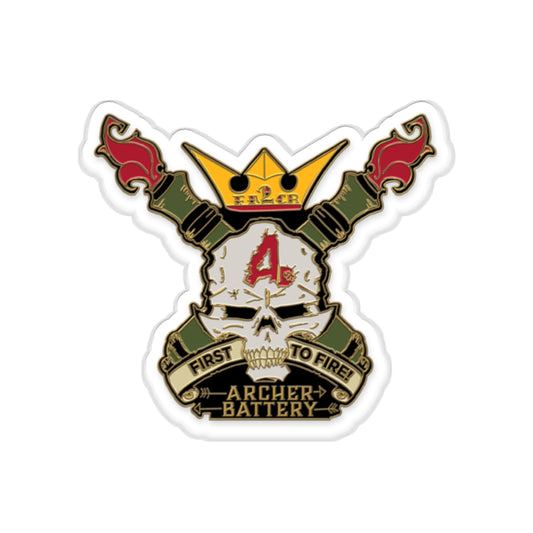 FA 2 CR Archer Co Die-Cut Stickers