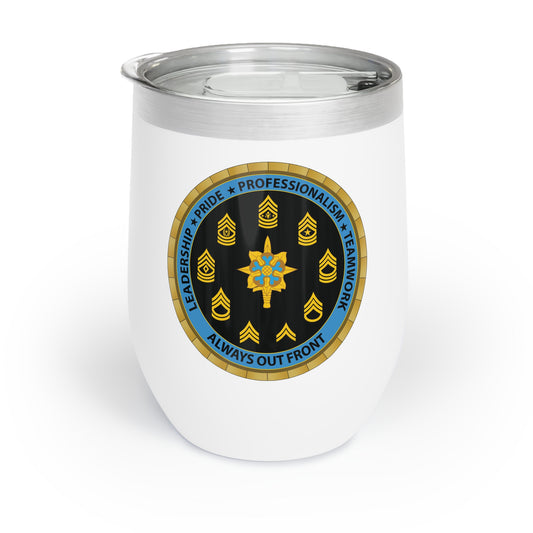 USAICOE NCOA Chilled Wine Tumbler (NCOA) (HAND WASH ONLY)