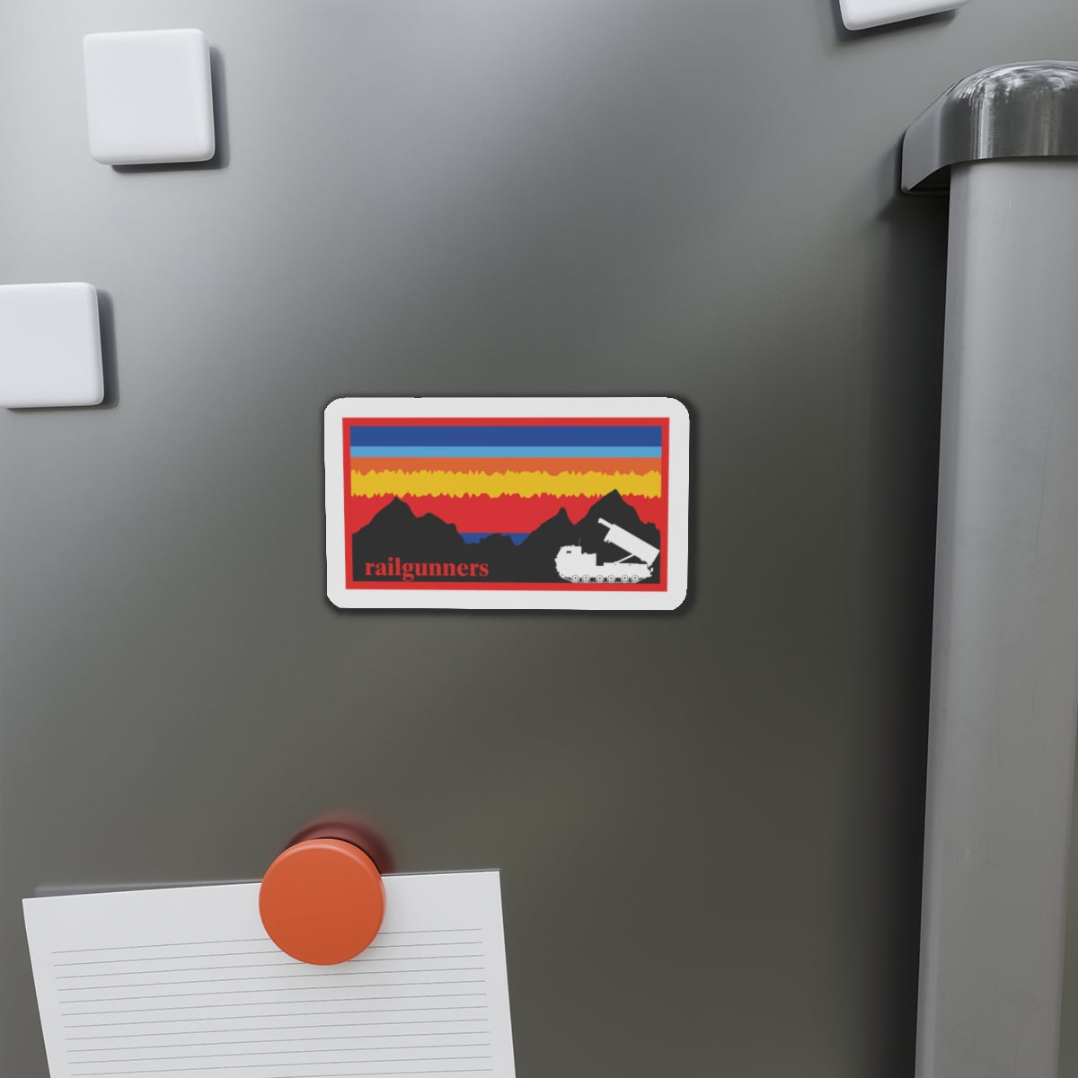 41FAB RAILGUNNERS Die-Cut Magnets
