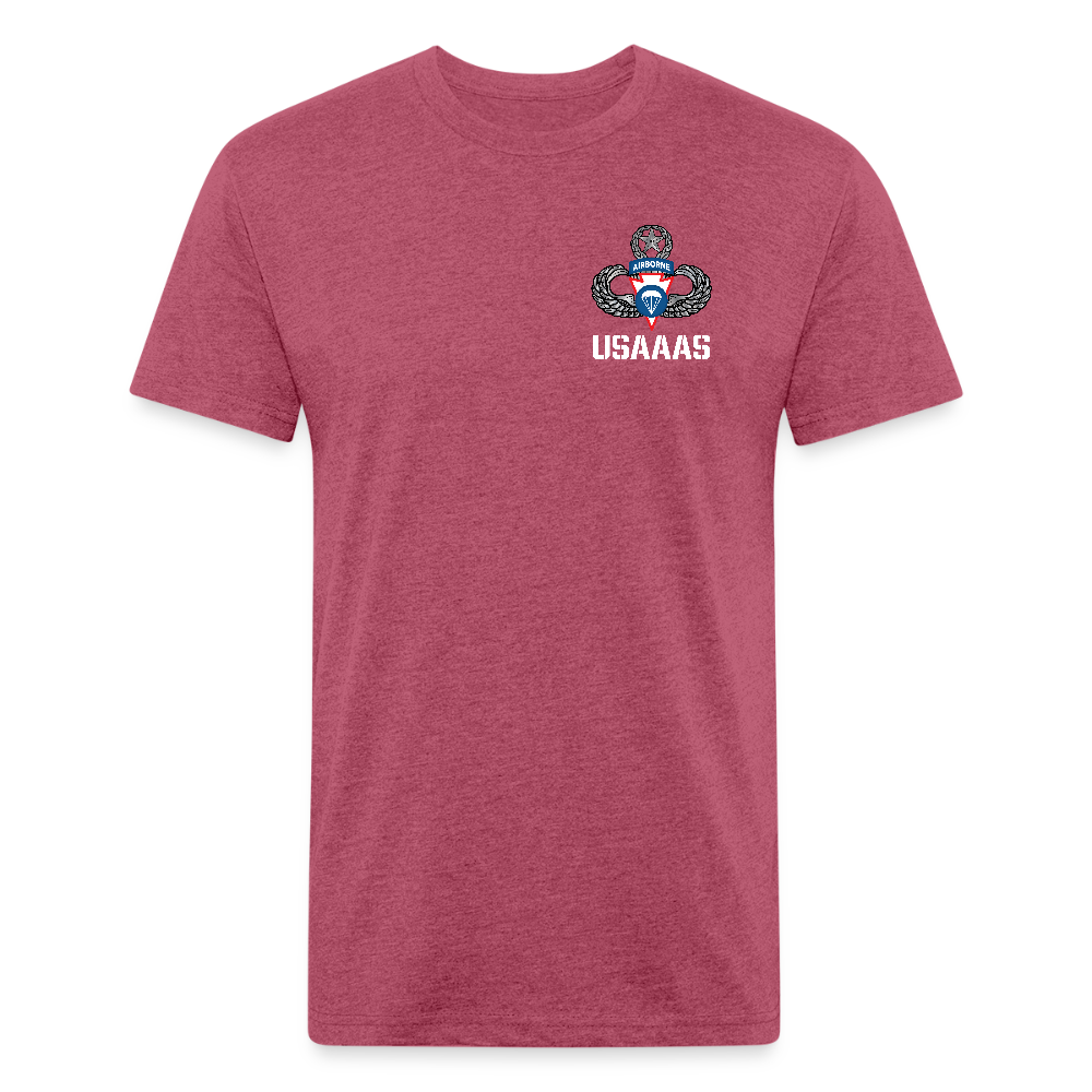 USAAAS/ARD Combo T-Shirt  2.0 - heather burgundy