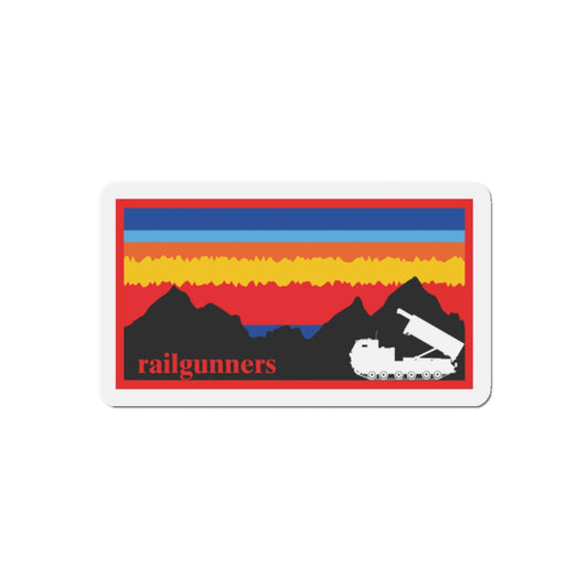 41FAB RAILGUNNERS Die-Cut Magnets