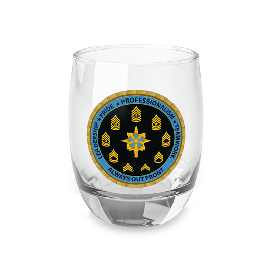 USAICOE NCOA Whiskey Glass (HAND WASH ONLY)
