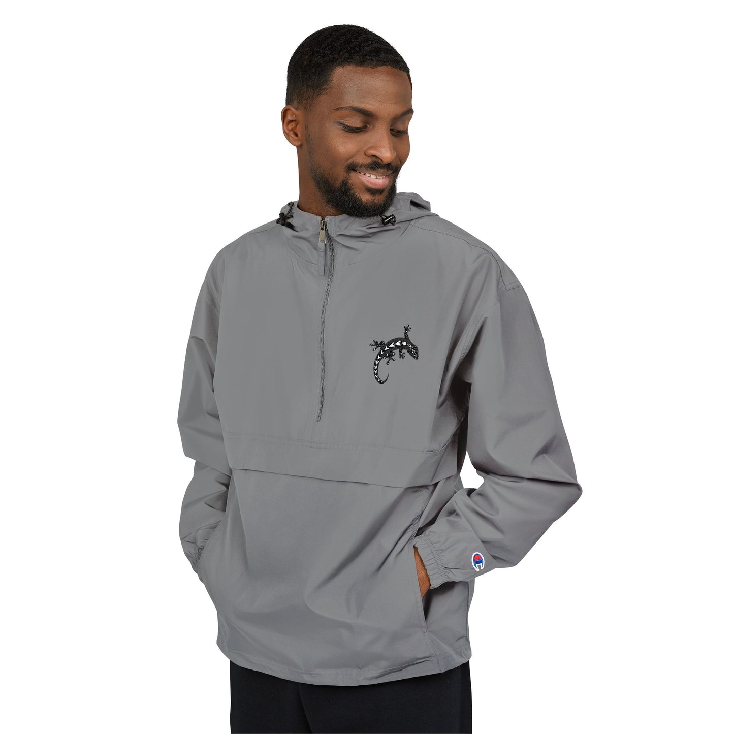 REGION VI Embroidered Champion Packable Jacket
