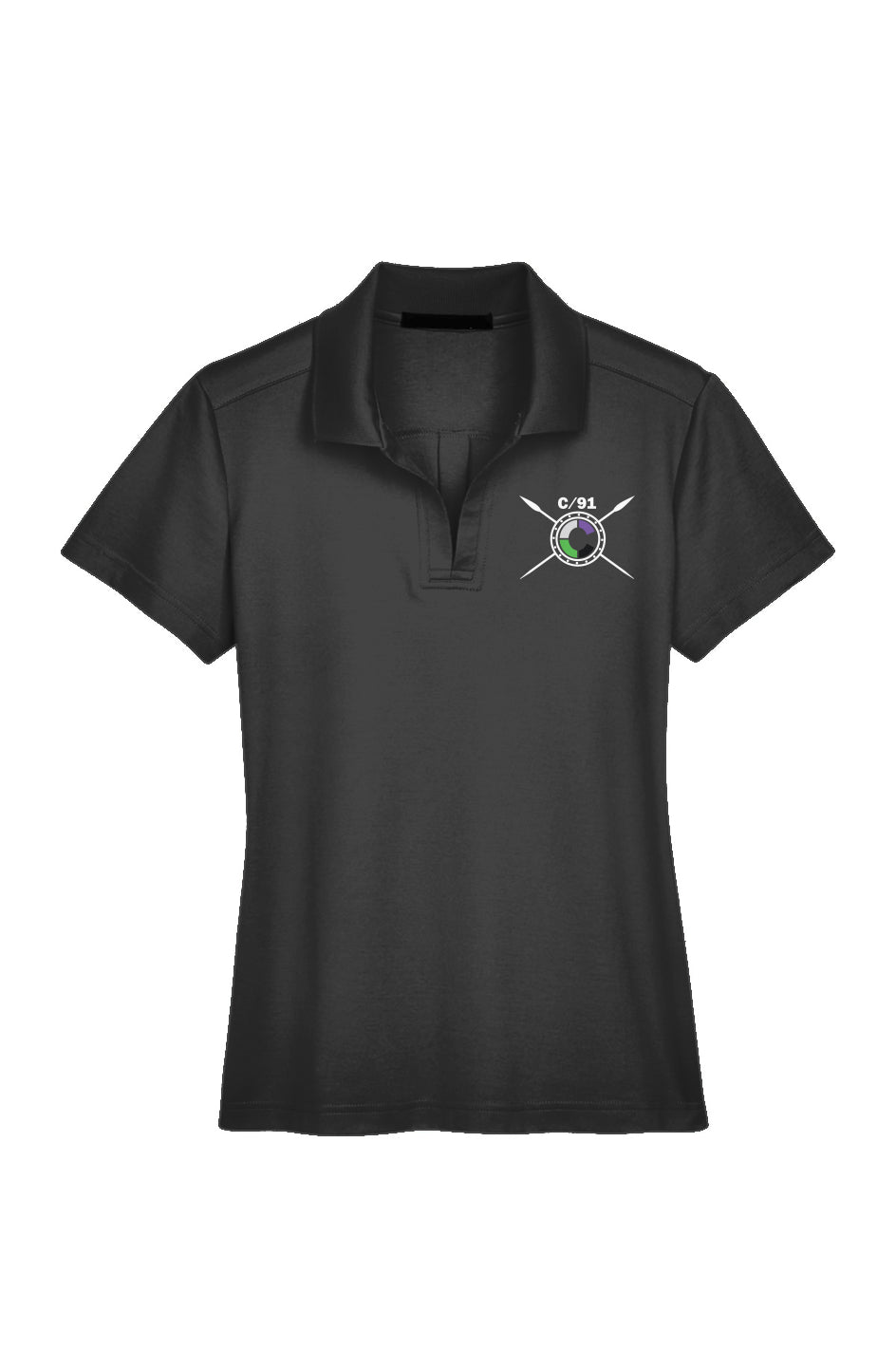 C/91 CA Women's Performance Plaited Polo