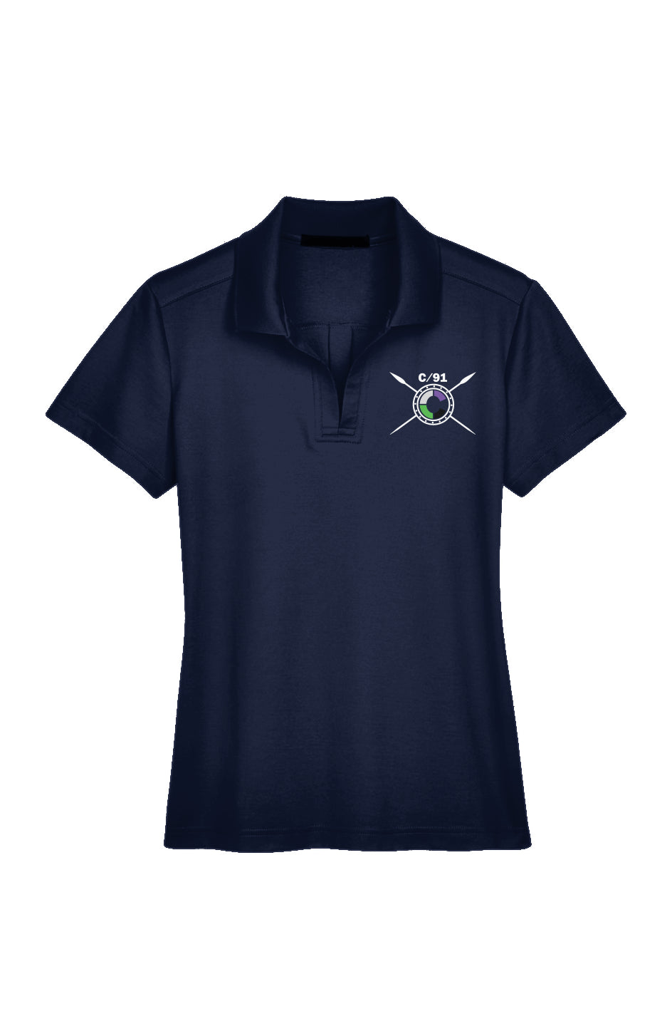 C/91 CA Women's Performance Plaited Polo