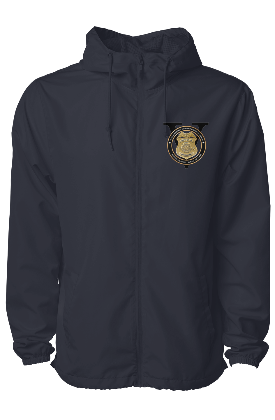 1IC Water Resistant Lightweight Windbreaker