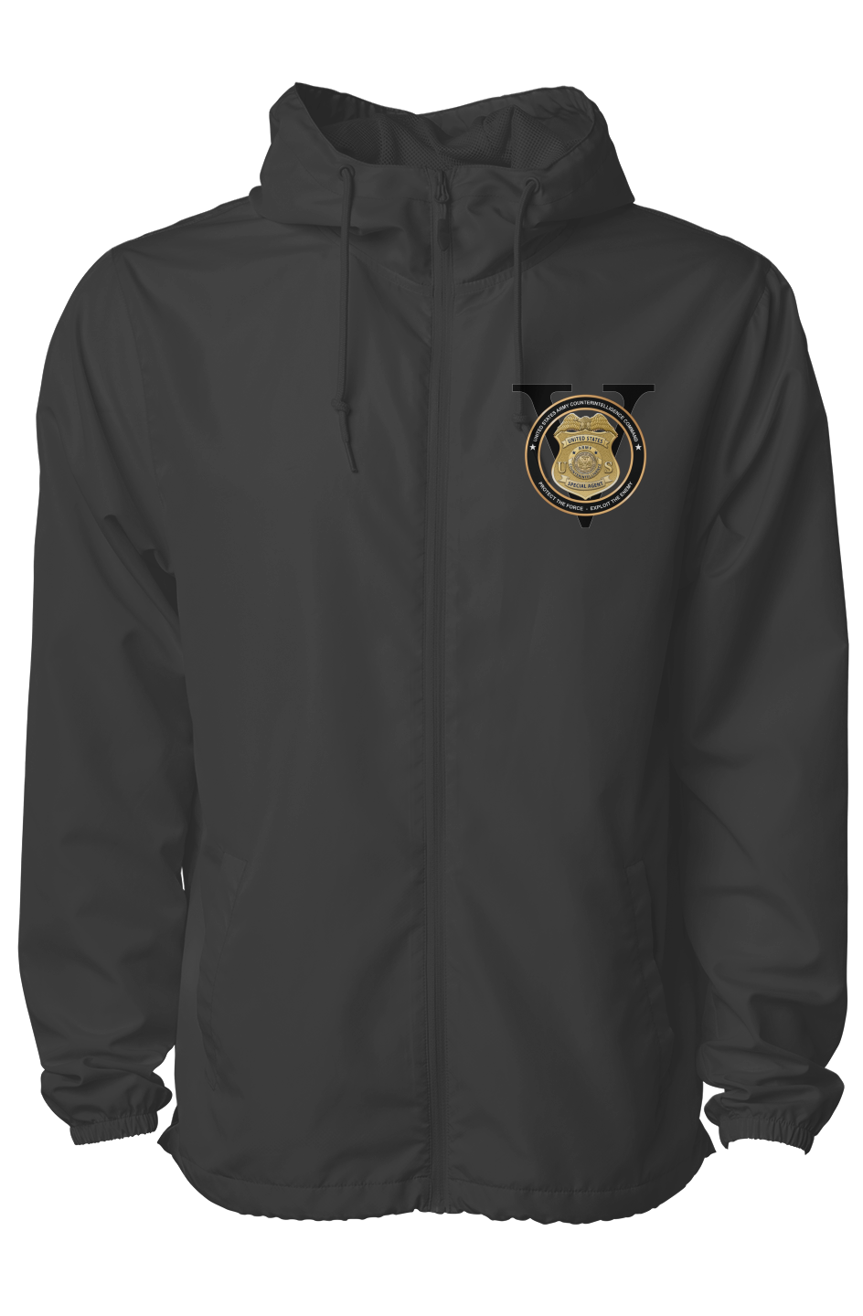 1IC Water Resistant Lightweight Windbreaker