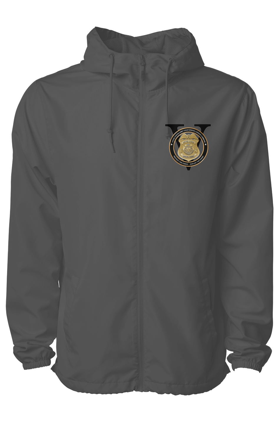 1IC Water Resistant Lightweight Windbreaker