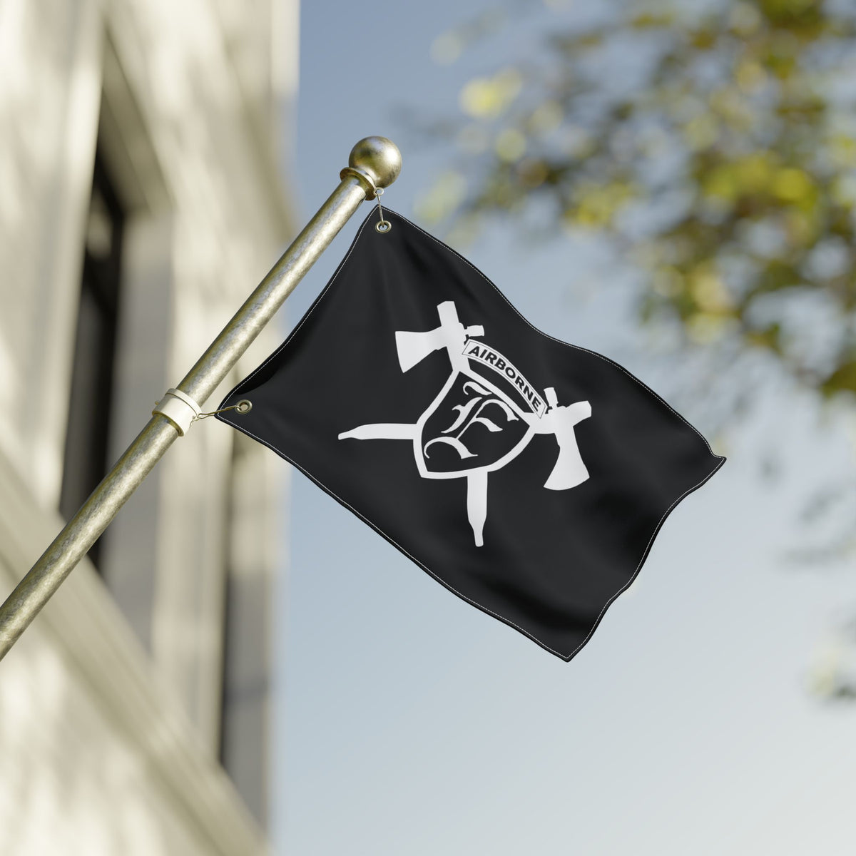 E/91 CA Double Sided Flag (v2)