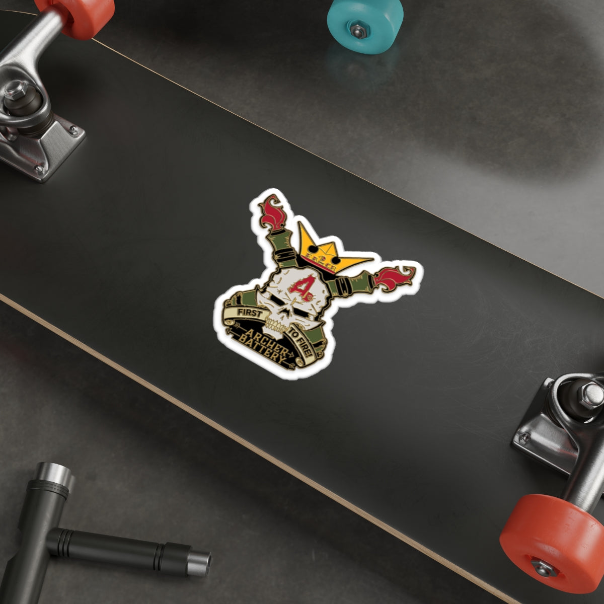 FA 2 CR Archer Co Die-Cut Stickers