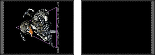 D/95 Single Sided Indoor Flag